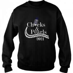 Chucks And Pearls  Tee Sweatshirt